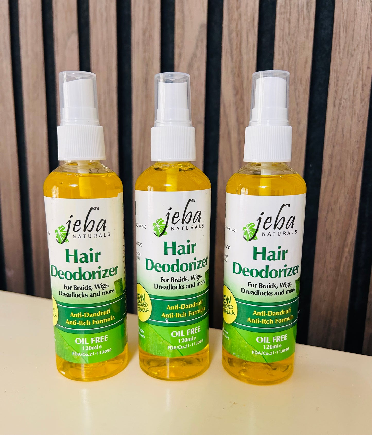 Jeba Naturals braids and locs relief/ deodoriser 120ml